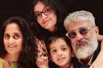 அம்மாவுக்கே டஃப் கொடுப்பாரோ! வைரலாகும் அஜித் மச்சினிச்சியுடன் மகள் அனோஷ்காவின் புகைப்படம்!