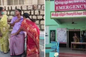 வாந்தி வருவதாக பள்ளிக்கூட வகுப்பறையில் வெளியேறி மாடியில் இருந்து கீழே குதித்த மாணவி!