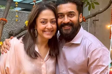 அழகில் ஜோதிகாவை மிஞ்சிய மகள்! வேஷ்டி சட்டையில் மகன்... வைரலாகும் புகைப்படம்