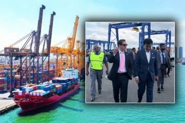 கொழும்பு துறைமுகத்தை வலம் வந்த அமெரிக்காவின் முக்கிய பிரதிநிதி!