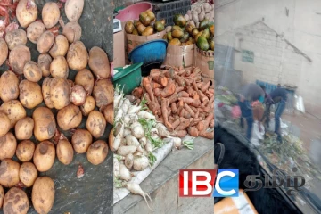 வாராந்த பொதுச் சந்தையில் மனித பாவனைக்குதவாத மரக்கறிகள் அழிப்பு