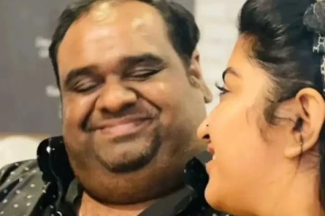 ரொமான்சை அள்ளித்தெளிக்கும் மகாலட்சுமி! அன்சீன் புகைப்படம்