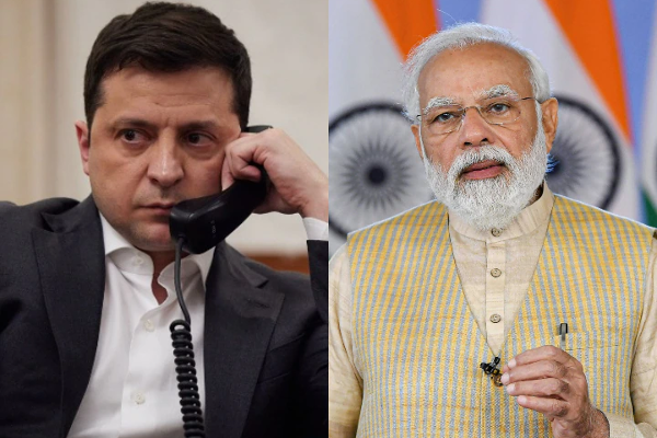 உக்ரைன் அதிபருடன் இந்திய பிரதமர் மோடி பேசினார் - வெளியான முக்கிய தகவல் - தமிழ்நாடு