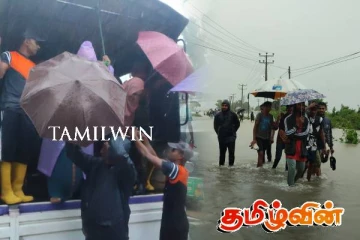 அம்பாறையில் வரலாறு காணாத பெருவெள்ளம்:பரீட்சை கடமைகளிலும் பெரும் சிரமம்