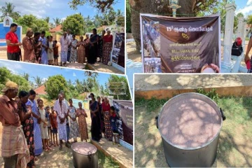 மன்னாரில் முள்ளிவாய்க்கால் கஞ்சி வழங்கும் நிகழ்வு: பங்கேற்ற சிங்களவர்கள்