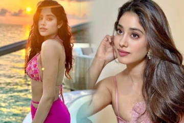 கிளாமரில் அத்துமீறும் நடிகை ஜான்வி கபூர்.. வாயடைத்து போன ரசிகர்கள்