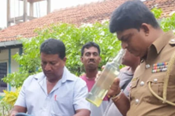 පොහොට්ටුවේ මන්ත්‍රී ඉන්ධන සමග මාට්ටු වෙයි..!