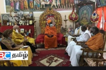 யாழில் இந்து மதத் தலைவர்களை சந்தித்த வெளிநாட்டுத் தூதுவர்!