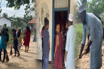 மன்னார் இளைஞர்களால் சாந்திபுரம் விகாரையை சுத்தப்படுத்தும் செயற்திட்டம் முன்னெடுப்பு