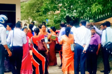 யாழ். மாவட்ட அதிபர்களால் கவனயீர்ப்பு போராட்டம் முன்னெடுப்பு (Photos)