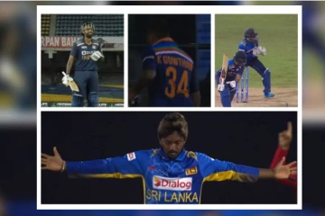 7 பந்துகளில் 3 விக்கெட்டை வீழ்த்தி அசத்திய இலங்கை வீரர்! நிலைகுலைந்த இந்திய பேட்ஸ்மேன்கள்