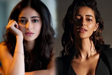 கண் கூசும் அளவுக்கு கவர்ச்சி!! டூ பீஸ் உடையில் எல்லை மீறும் அனன்யா பாண்டே