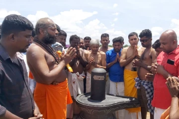 உடைத்தெறியப்பட்ட வெடுக்குநாறிமலையில் மீண்டும் ஆதிலிங்கேஸ்வரர் ஆலய விக்கிரகங்கள் (Video)