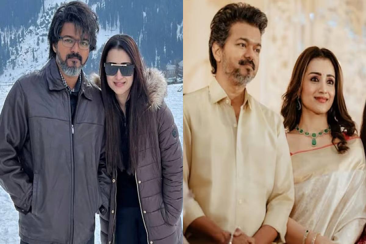 "00:00"என்றால் என்ன தெரியுமா ? இணையத்தை ஆக்கிரமிக்கும் த்ரிஷா பதிவின் பின்னணி அர்த்தம்! | Trisha Celebrated Cm Vijays Bday 00 00 Post Viral