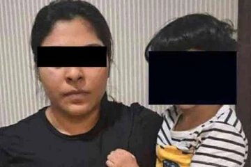 கணவனின் குற்றத்தால் நாடுகடத்தப்பட்ட மனைவி மற்றும் குழந்தை; விமான நிலையத்தில் கைது!