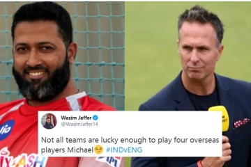 என்ன குழந்தை விளையாட்டா ? மைக்கேல் வாகனை வச்சு செஞ்ச வாசிம் ஜாபர்!  காரணம் என்ன?