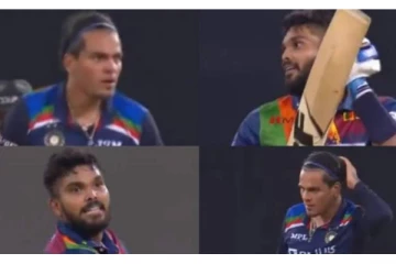 அவுட்டாக்கிய இந்திய வீரரை பாராட்டி சென்ற இலங்கை பேட்ஸ்மேன்! கமெராவில் பதிவான வீடியோ காட்சி