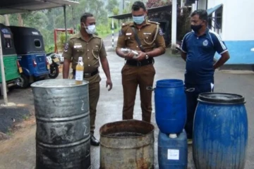 யாழில் 15 லிட்டர் கசிப்பு உற்பத்தியில் ஈடுபட்ட ஒருவர் கைது