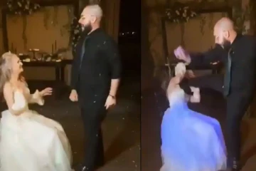 மகிழ்ச்சியாக இருந்த மணமகள்! காலால் எட்டி உதைத்த மணமகன்: ட்ரெண்டிங் காட்சி