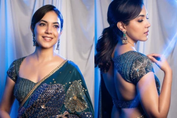 நடிகை ரிது வர்மா சேலையில் அழகிய போட்டோஷூட்