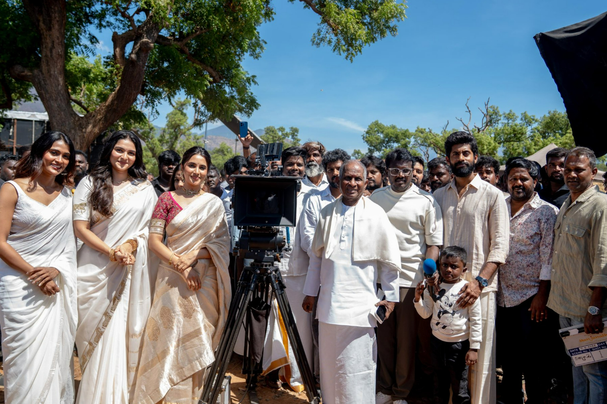 மஞ்சணத்தி திரைப்படத்தின் படப்பிடிப்பு தொடங்கி வைத்த இளையராஜா | Manjanathi Movie Shoot Starts From Today மஞ்சணத்தி திரைப்படத்தின் படப்பிடிப்பு தொடங்கி வைத்த இளையராஜா | Manjanathi Movie Shoot Starts From Today