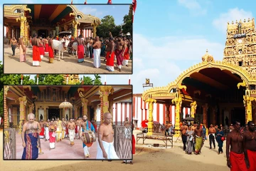 வரலாற்றுச் சிறப்பு மிக்க நல்லூரான் ஆலயத்தின் காளாஞ்சி கையளிக்கும் நிகழ்வு
