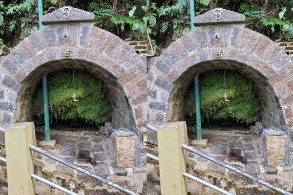 விகாரை ஒன்றில் பொறிக்கப்பட்டிருந்த ’’ஓம் மற்றும் சுவஸ்திகா” | Om And Swastika Engraved On One Of The Temples