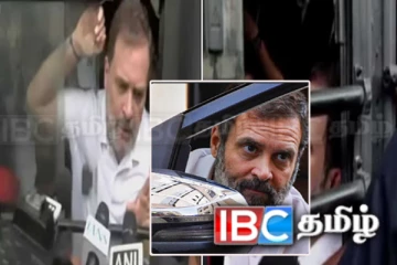 இந்திய எதிர்கட்சி தலைவர் ராகுல் காந்தி கைது