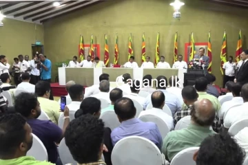 ආණ්ඩුවෙන් ස්වාධීන වී කටයුතු කරන ප්‍රබලයන් පිරිසක් සජිත්ට එක් වෙයි.(PHOTOS)