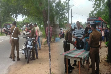 அம்பாறையில் முன்னெடுக்கப்பட்டுள்ள யுக்திய பரிசோதனை