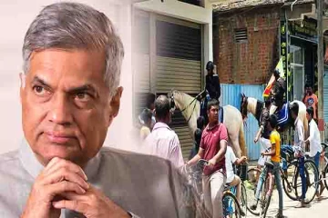 குதிரை மூலம் ரணிலுக்காக பிரச்சாரம் செய்யும் அதாவுல்லாஹ் எம்.பி