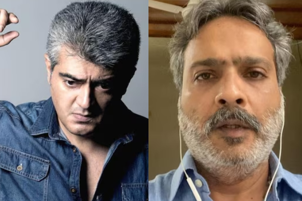இந்த புகைப்படத்தில் இரண்டு டாப் நட்சத்திரங்கள் இருக்கிறார்கள்.. யார் என தெரிகிறதா? | Ajith Sp Charan Young Age Photo