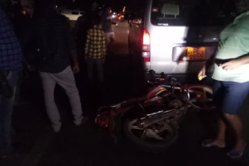 கிளிநொச்சி டிப்போ சந்தியில் விபத்து(படங்கள்)