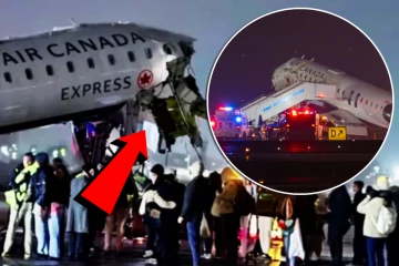 வெளிநாடொன்றில் பயணிகளுடன் விபத்தில் சிக்கிய ஏர் கனடா விமானம்!