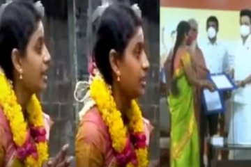 தமிழில் அர்ச்சனை செய்து பணியை தொடங்கிய பெண்! இது எனக்கு கிடைத்த பெரிய வாய்ப்பு.. டிரெண்டான ஓதுவார்