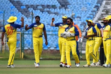 ‘‘தொட்டா தீப்பொறிதாண்டா , சுட்டா எரிமலைதாண்டா’’   -   ஹாட்ரிக் வெற்றியை பதிவு செய்தது தமிழ்நாடு அணி