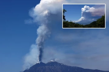 மவுண்ட் எட்னா எரிமலை வெடிப்பு: விமானங்களுக்கு சிவப்பு குறியீடு எச்சரிக்கை!