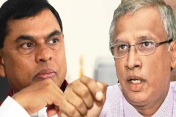 சுமந்திரன் -  பஷில் ராஜபக்ஷவுக்கு  இடையே கடும்  வாக்குவாதம்