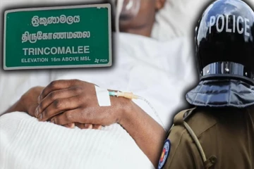 திருகோணமலையில் பார ஊர்தி குடைசாய்ந்து சாரதி படுகாயம்