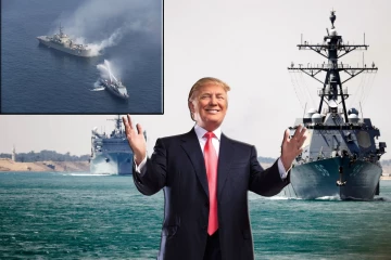 ட்ரம்பின் அதிரடி அறிவிப்பு ; ஈரானின் 09 கடற்படைக் கப்பல்களை வேட்டையாடியது அமெரிக்கா