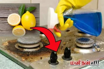 வீட்டில் ஒரு எலுமிச்சை இருக்கா? கேஸ் அடுப்பு புதிது போல பளபளக்கும்