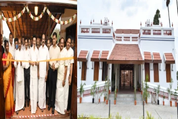 கீழடி அருங்காட்சிகத்தை திறந்து வைத்த முதலமைச்சர் மு.க.ஸ்டாலின் - போட்டோ எடுக்க குவிந்த பொதுமக்கள்