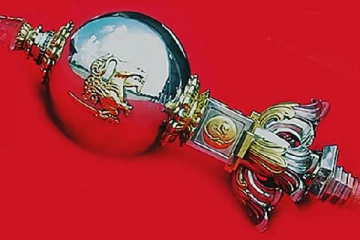 நாடாளுமன்ற  செங்கோலுக்கு  சேதம்!