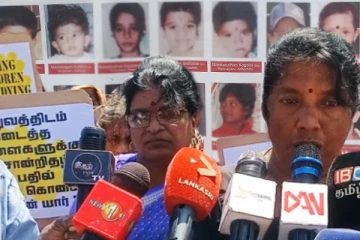 தமிழ் தேசத்திலே தமிழர்கள் புதைக்கப்பட்டு கொண்டிருக்கிறார்கள்: காணாமல் ஆக்கப்பட்ட உறவுகளின் சங்க தலைவி (Photos)