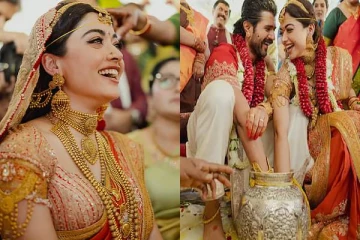 3 kg எடை 10 மாத வேலைப்பாடு... திருமணத்தில் ராஷ்மிகா அணிந்திருந்த நகை இத்தனை கோடியா?