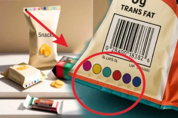 உணவுப்பொதிகளில் இருக்கும் 4 நிறப்புள்ளிகள் - இவற்றின் அர்த்தம் என்ன?