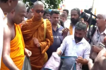 ஞானசாரருக்கு ஆதரவான கூடாரங்கள் அகற்றம்!