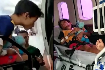 மழைநீரை மட்டுமே குடித்து அமேசான் காடுகளில் உயிர் வாழ்ந்த சிறுவர்கள்