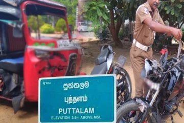 புத்தளத்தில் இடம்பெற்ற விபத்தில் ஐந்து பேர் படுகாயம்