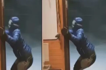 பலத்த புயலிலும் பெண் செய்த செயல்! குவியும் நெட்டிசன்கள்